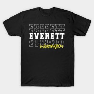 Everett city Washington Everett WA T-Shirt